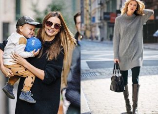 Ce se poartă în toamna 2014: Rochia-pulover, în trend în această toamnă