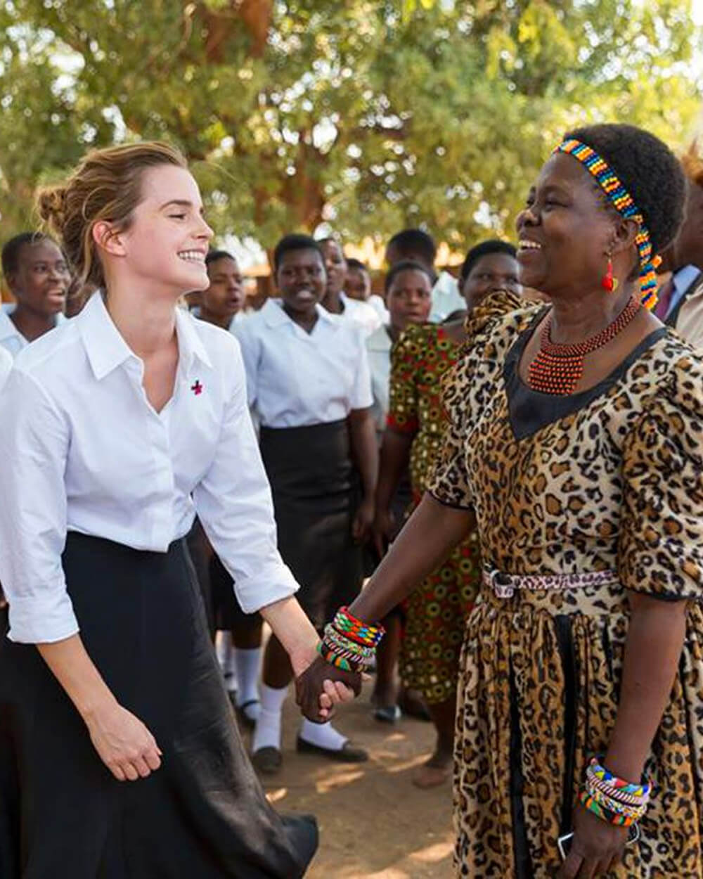 Emma Watson „Proiectul camasii albe” - 2014