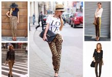 Pantaloni leopard pe care ii vei purta: Cele mai bune modele si look-uri