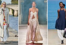 Rochiile peste pantaloni: Tendinta anilor 2000 revine