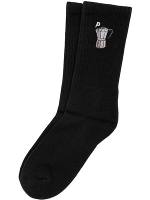 Sosete negre Percival Moka Expresso